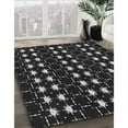 thumbnail image 2 of Ahgly Company Indoor Rectangle Patterned Night Black Area Rugs, 5' x 8', 2 of 6