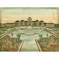 thumbnail image 3 of Vision Studio 14x12 Black Modern Framed Museum Art Print Titled - Garden Design III, 3 of 5