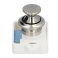 thumbnail image 1 of Cupboard Push Button Catch Lock, White Wide Application RV Push Button Latch  For Yachts For  For 14-18mm Door Thickness, 1 of 8