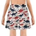 thumbnail image 5 of joogoo Cartoon Dinosaur-d3 Boys Swim Trunks Beach Swimsuit Shorts Boxer 9-11Y, 5 of 8