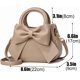 thumbnail image 2 of Bolso de mano para mujer de gran tamaño de piel sintética portátil hombro cruz bolso de mano con diseño exquisito estilo dulce y fashion多功能Principal cremallera capa intermedia bolsillos interiores, 2 of 3