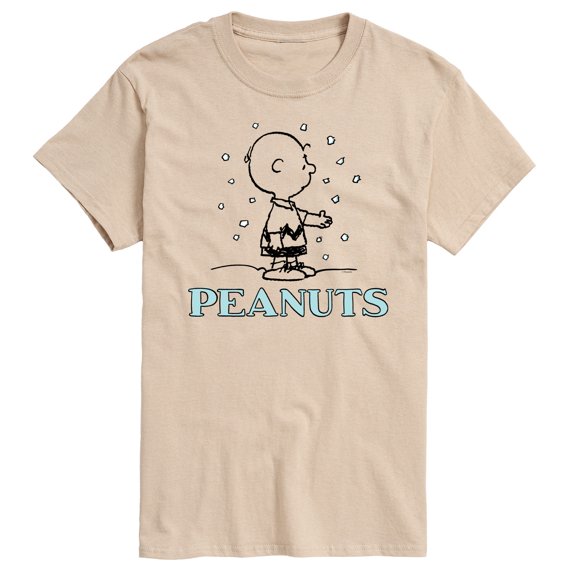 Peanuts - Charlie Snow - Men's Short Sleeve Graphic T-Shirt