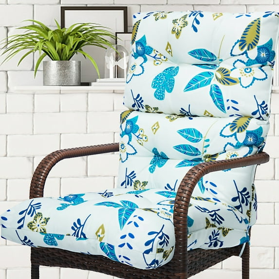 SAYFUT Rocking Chair Cushions and Pads, Back and Seat Cushion for Outdoor, Patio chair, Office chair, Desk chair, Dining chairs, Kitchen chair, Lounge chair