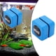 thumbnail image 4 of Mini cepillo magnético para pecera, raspador de algas para vidrio de acuario, herramienta de limpieza azul, 4 of 9
