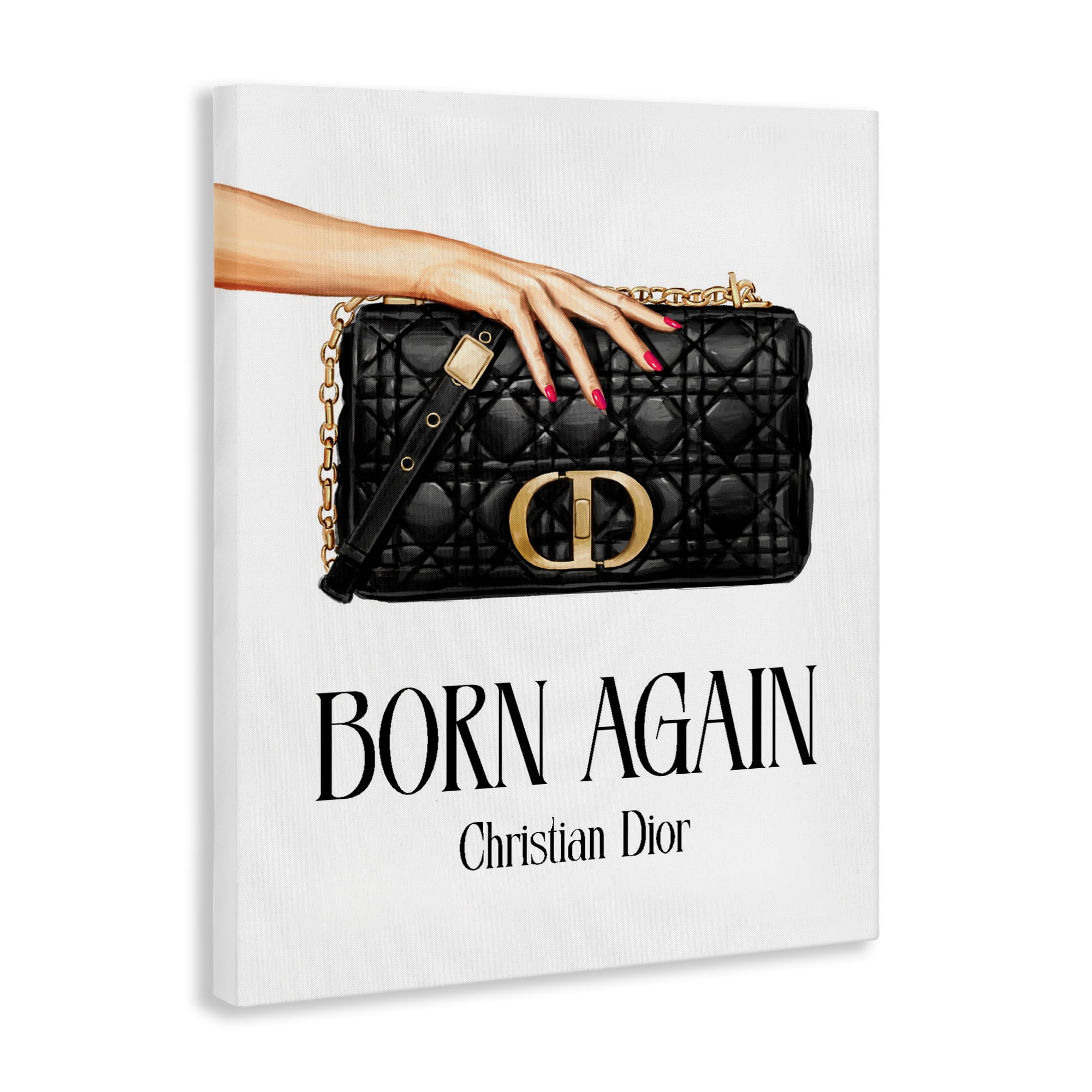 Stupell Industries Born Again Christian Luxury Canvas Wall Art, design by Ziwei Li