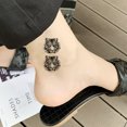 thumbnail image 4 of 24 hojas de tatuajes temporales pegatinas tatuaje para mujeres, niñas tatuaje de arte corporal, 4 of 6