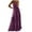 Purple, variant on QLEICOM Women's 2023 Summer Dress Casual Print V-Neck Camis Sleeveless Vest Long Dress Maxi Dresses Beach Sundress Dress Pink XL, US Size:10
