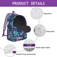 thumbnail image 4 of Celestial and Cosmic Print Backpack, Ergonomic Shoulder Design and Water-Resistant Build for Work or Travel, 4 of 5