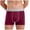 Wine2, variant on Plebaso L-8XL Men's Boxer Briefs Breathable Cotton Boxers Underwear Mid-Waist Comfortable Underpants