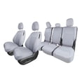 thumbnail image 1 of For 2020-2024 Ford Explorer Base FH Group Neoprene Custom Fit Car Seat Covers Water Resistant - Full Set Solid Gray, 1 of 9