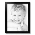 thumbnail image 2 of ArtToFrames 13" x 17" Satin Black Picture Frame, 13x17 inch Black Wood Poster Frame (WOM-1451), 2 of 8