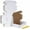 10 Pack, variant on 10 Pack 7x5x2 Shipping Boxes, White Corrugated Cardboard Box for Mailing, Packaging, Small Business