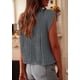 thumbnail image 2 of Chaleco tipo suéter PRETTYGARDEN para mujer, de punto grueso, con botones, gris, 2 of 8