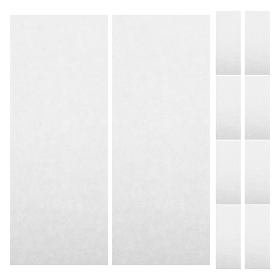 OUNONA 100pcs Wet Palette for Acrylic Painting Color Mixing Pallet Miniature Wet Palette Tray for Artists for Watercolor and Acrylic Paint Mixing White
