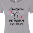 thumbnail image 4 of Inktastic Awesome Physician Assistant for Pa Women's T-Shirt, 4 of 5