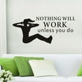 thumbnail image 3 of LABSERRON Indoor Sports Wallpaper 1Pack Black Plastic Exercise Wall Sticker Decorative For Home Gym Wall Decor, 3 of 8