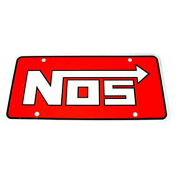 NOS/Nitrous Oxide System 19300NOS License Plate
