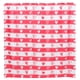 thumbnail image 1 of KAKOWELY Cortina de ducha de poliéster con estampado de corazón para baño, 1 of 5