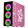 thumbnail image 2 of Gabinete XTREME PC GAMING LOL Jinx Edition Media Torre 4 Fan RGB Rosa CXTJILHPK, 2 of 6