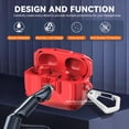 thumbnail image 3 of Funda Protectora con Cerradura joremx para Beats Studio Buds Plus Roja, 3 of 7