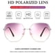 thumbnail image 4 of Gafas de sol de moda simples con tendencia de recorte de montura completa irregular, hechas de AC, 4 of 5