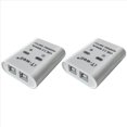 thumbnail image 1 of 2X USB Dispositivo para Compartir Impresora, Dispositivo para Compartir Impresora 2 En 1, Convertidor de Concentrador Divisor de Conmutación Kvm Manual de 2 Puertos, Blanco, 1 of 5