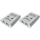 thumbnail image 1 of 2X USB Dispositivo para Compartir Impresora, Dispositivo para Compartir Impresora 2 En 1, Convertidor de Concentrador Divisor de Conmutación Kvm Manual de 2 Puertos, Blanco, 1 of 5