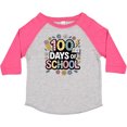 thumbnail image 3 of Inktastic 100 Days of School Girls Toddler T-Shirt, 3 of 5