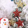thumbnail image 4 of 2 Pieces 4.7 Inches Valentine'S Day Star Ornament Hanging Five-Pointed Ornament Plastic Valentine'S Day Star Decoration For Valentine'S Day Party Favors (Red), 4 of 7