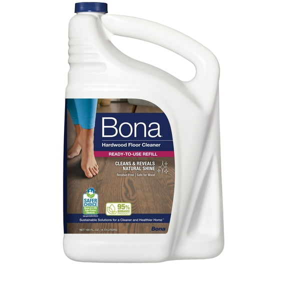 Bona 160 Oz. Hardwood Floor Cleaner WM700056001 Pack of 4