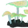 thumbnail image 1 of Aquarium Coral Ornament, Aquarium Decorations Ornament Colorful Simulation Coral Silicone Coral Fish Tank Decorations  for Aquarium Landscape for Fish Tank Green, 1 of 7