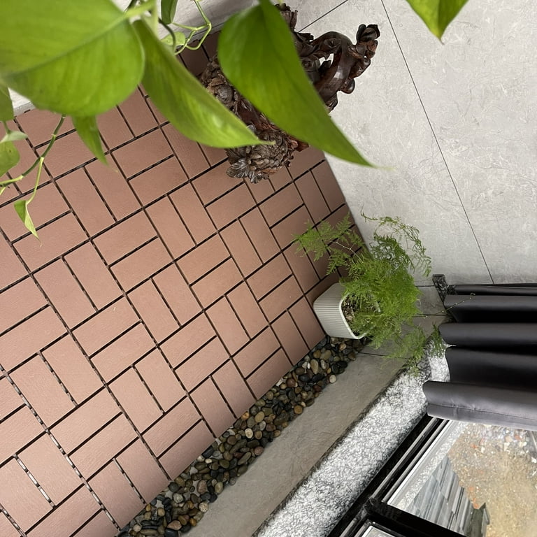 TK/A1139-11/ Miniyam Interlocking Deck Tiles, 44 Packs 11.8