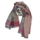 thumbnail image 1 of Qarigey Bufanda inodora no irritante de gama alta del invierno para los hombres bufanda rayada bufanda de la tela escocesa bufanda de los Accesorios de disfraces rojo, 1 of 6