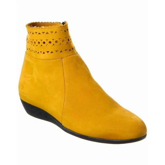 Arche Onywel Leather Bootie, 37, Yellow