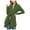 Green, variant on Lilgiuy Women’s Comfy Casual Solid Color Long Sleeve Lace Up Cardigan Top，Wine,6 Winter Clothes for 2022