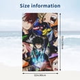 thumbnail image 2 of My Hero Academia Beach Towel, Microfiber Oversized Bath Towel, Super Absorbent Towel For Travel Swimming Pool Camping Yoga, Quick-Drying Lightweight Sand Free Towel, 52*32 Inch, 2 of 9