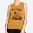 thumbnail image 2 of Hot Cocoa Vibes Women's Muscle Tank 2X-Large Antique Gold, 2 of 5