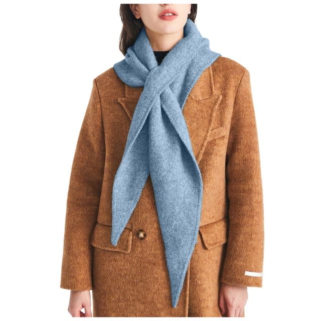 DAFEI Shawl Wrap Women Pashmina Triangle Cape Knit Sweater Scarf for Fall Winter Fashion Accessory