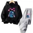 thumbnail image 3 of Sudadera con capucha con estampado de Stitch, sudadera informal con capucha de Stitch Anime Sonic, sudadera Y2k, regalo para el día de los niños, jersey de Pokémon, ropa para niño y niña, 3 of 5