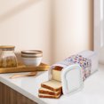 thumbnail image 3 of Bread Storage Container with Tray, Fresh Bread Storage Container, Clear Bread Saver, Plastic Bread Box,Suitable for storing toast and various types of Bread, 3 of 6
