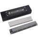 thumbnail image 1 of 2025 24 Hole Tremolo Harmonica C Key Wind Musical Instrument for Adult Beginner Practice, 1 of 5