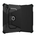 thumbnail image 2 of Heavy Duty Case for iPad Mini 7th Gen 2024 8.3" with Rotated Kickstand & Pen Holder, Auto Wake/Sleep Rugged PC + TPU Hybrid Shockproof Flip Cover for iPad Mini 6th Gen 8.3" 2021, Black, 2 of 10