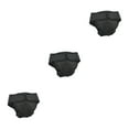 thumbnail image 1 of kurtrusly Physiological Pants For Dogs Experience And With These Tailored Pants Reusable Classic Black L 3Set, 1 of 6