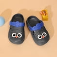 thumbnail image 2 of Toddler Kids Animal Garden Clogs – Cute Owl EVA Slide Sandals for Boys and Girls, Lightweight Water Shoes, Breathable Non-Slip Mules for School, Home and Outdoors, 2 of 7