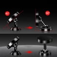 thumbnail image 5 of Dual Magnetic Phone Mount Holder, Universal Hands-Free Phone Holder for Gym with 360 Degree Angle Adjustable, Strong Magnet Compact Size for Recording and Videos While Working Out, 38mm Silver, 5 of 5