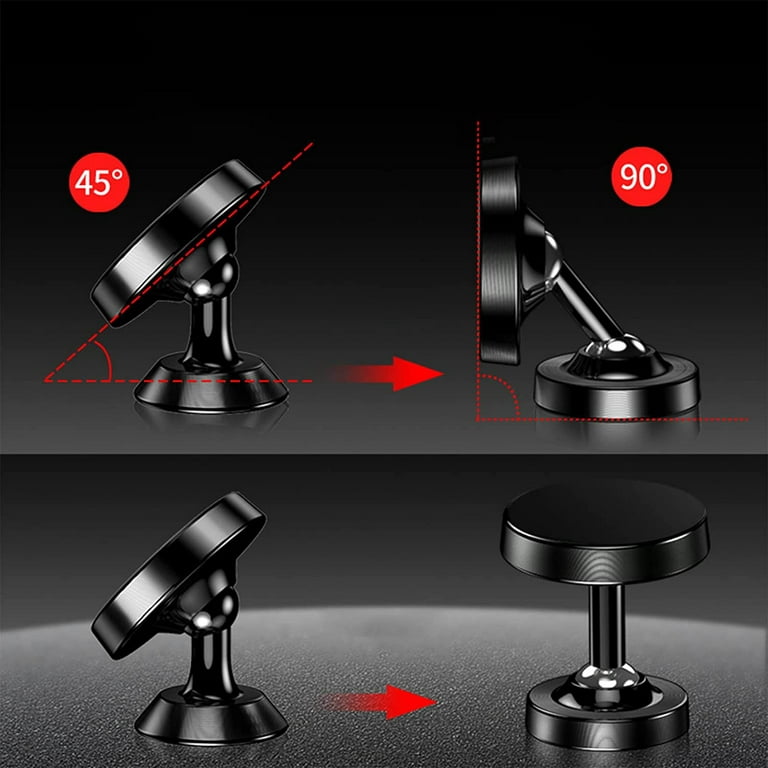 Gym Double Sided Magnetic Phone Mount, Magnetic 360 Phone Mount GX