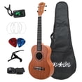 thumbnail image 1 of 26 Inch Ukelele Tenor Sapele Acoustic Guitaar for Beginner Kids, 1 of 5
