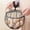 Black, variant on ZFSBZBS Chicken Egg Holder: Decorative Wire Basket With Handle Lid - Countertop Fruit Bowl Christmas Table Centerpiece Storage Bin Kitchen Pantry Organizer For Snacks Candy,Yellow