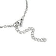thumbnail image 3 of Non-Tarnish 304 Stainless Steel Cross Link Chain Necklace Stainless Steel color 17.52 inch(44.5cm), 3 of 3