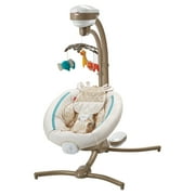 Fisher-Price Soothing Savanna Cradle n Swing